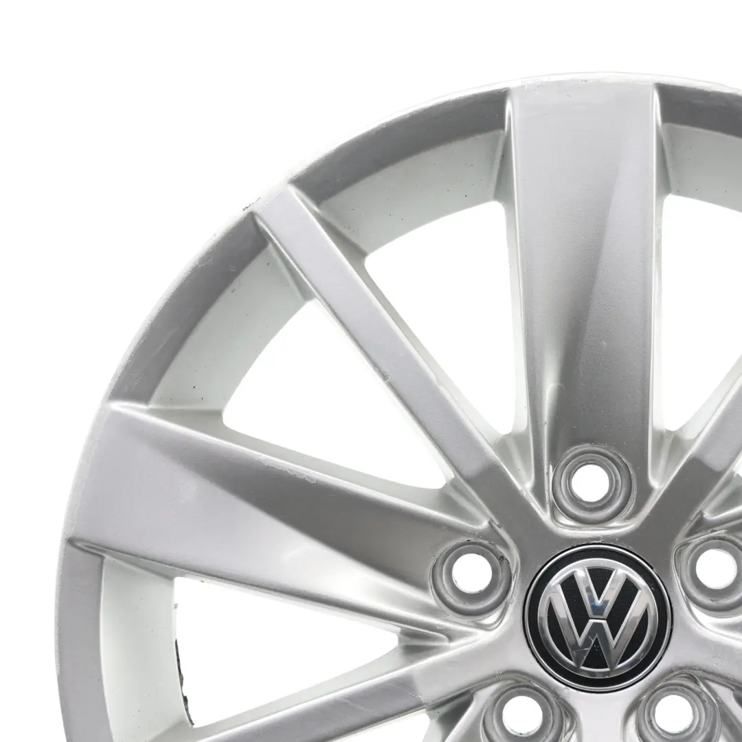 Volkswagen Polo 6C Silver Wheel Alloy Rim 15" 6J ET:40 - SKU 6C0601025-2 - Part number 6C0601025