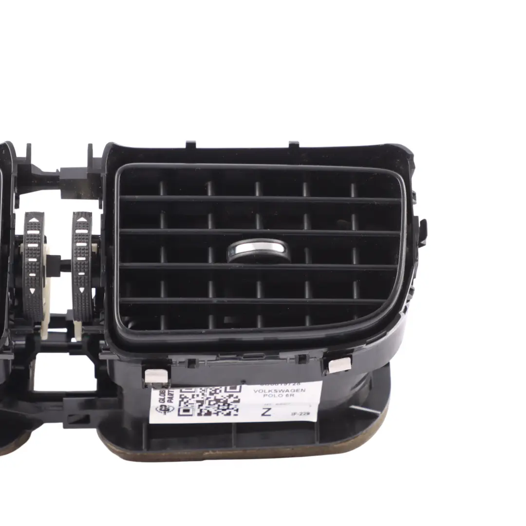 VW Volkswagen Polo Mk5 6C Air Vent Dashboard Dash Centre Nozzle Trim - SKU 6C0819728 - Part number 6C0819728