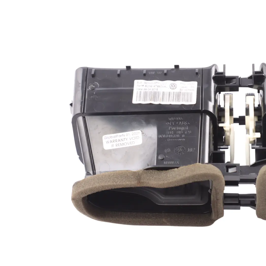 VW Volkswagen Polo Mk5 6C Air Vent Dashboard Dash Centre Nozzle Trim - SKU 6C0819728 - Part number 6C0819728