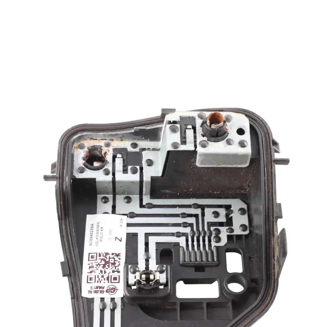 Volkswagen Polo 6C Rear Light Lamp Bulb Socket Holder Right O/S - SKU 6C0945258A - Part number 6C0945258A