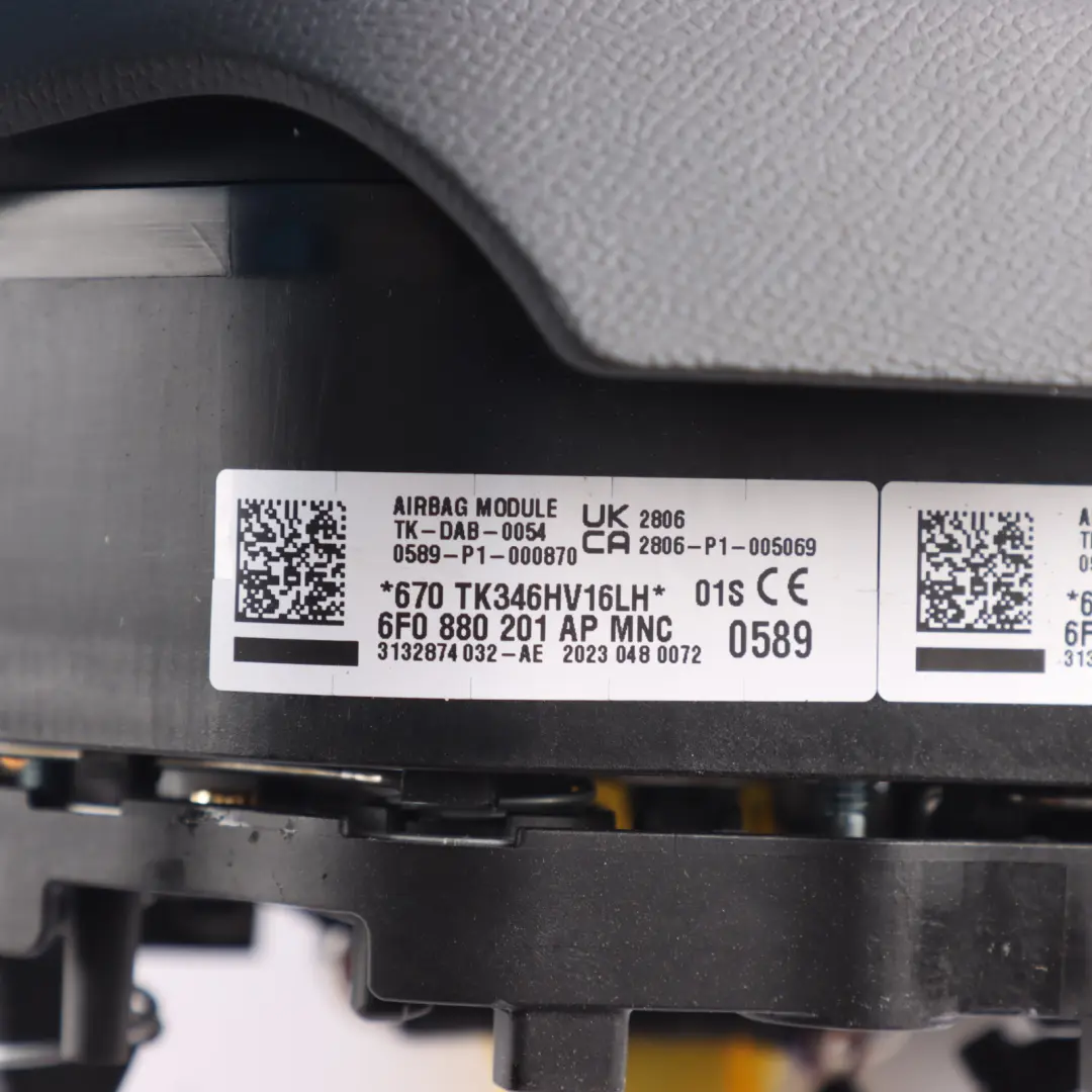 Seat Arona KJ1 Steering Wheel Driver's Side Air Module Unit - SKU 6F0880201AP - Part number 6F0880201AP