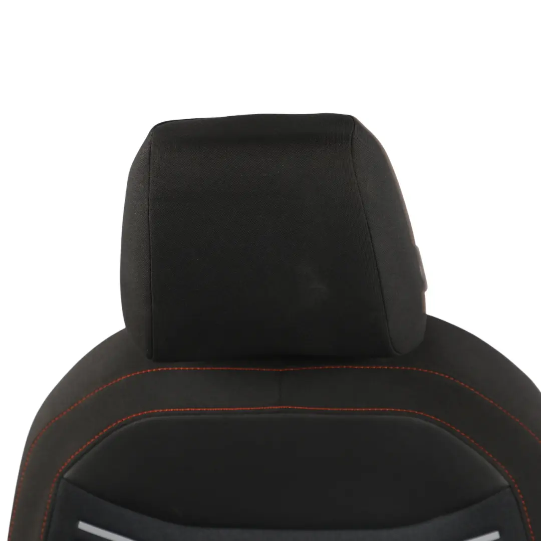 Front Seat Cloth Titanium Black Red Thread Left N/S to Seat Arona KJ7 with Part number 6F0881805AN Seat Arona KJ7 Front Seat Cloth Titanium Black Red Thread Left N/S - SKU 6F0881805AN-1 - Part number 6F0881805AN