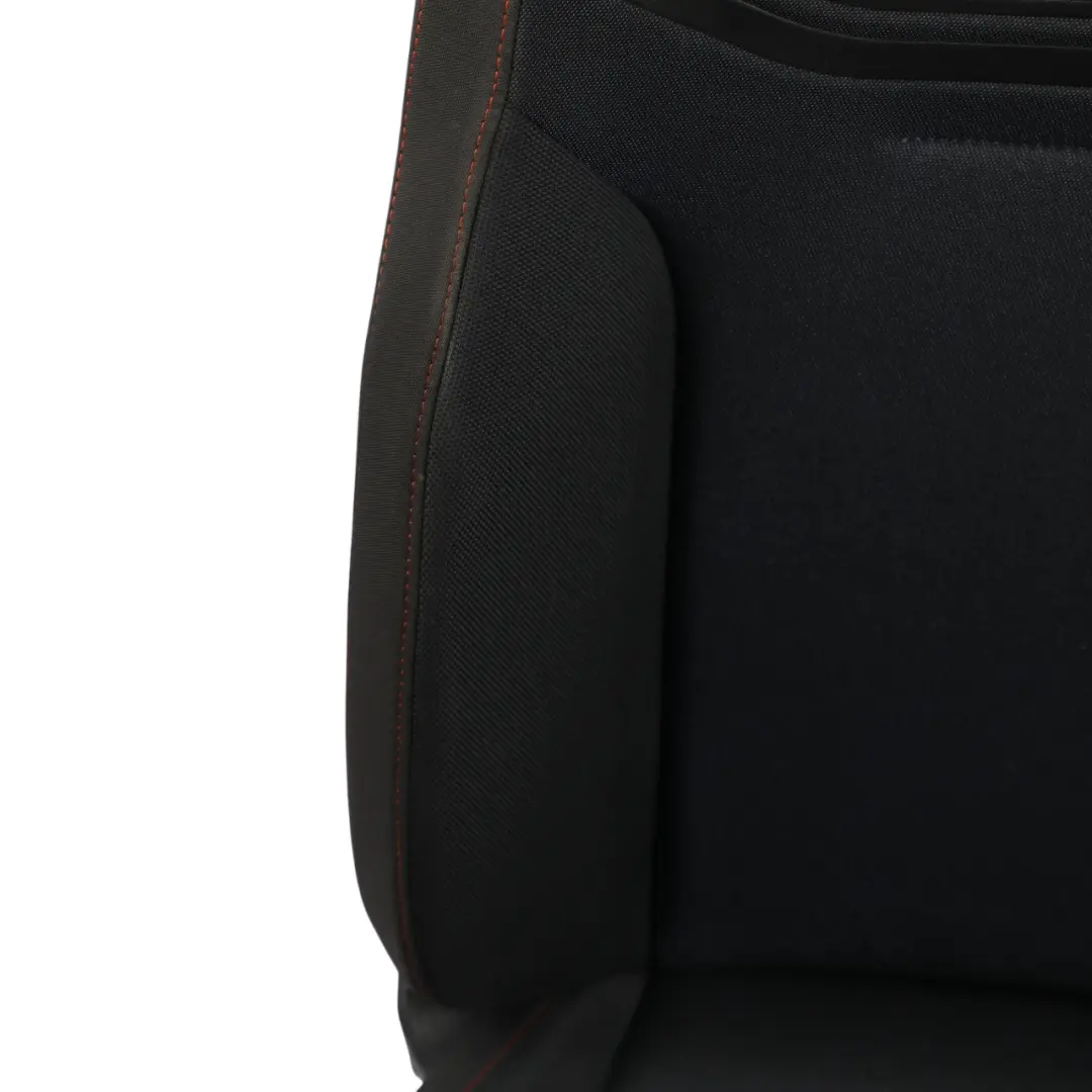 Seat Arona KJ7 Front Seat Cloth Titanium Black Red Thread Left N/S - SKU 6F0881805AN-1 - Part number 6F0881805AN