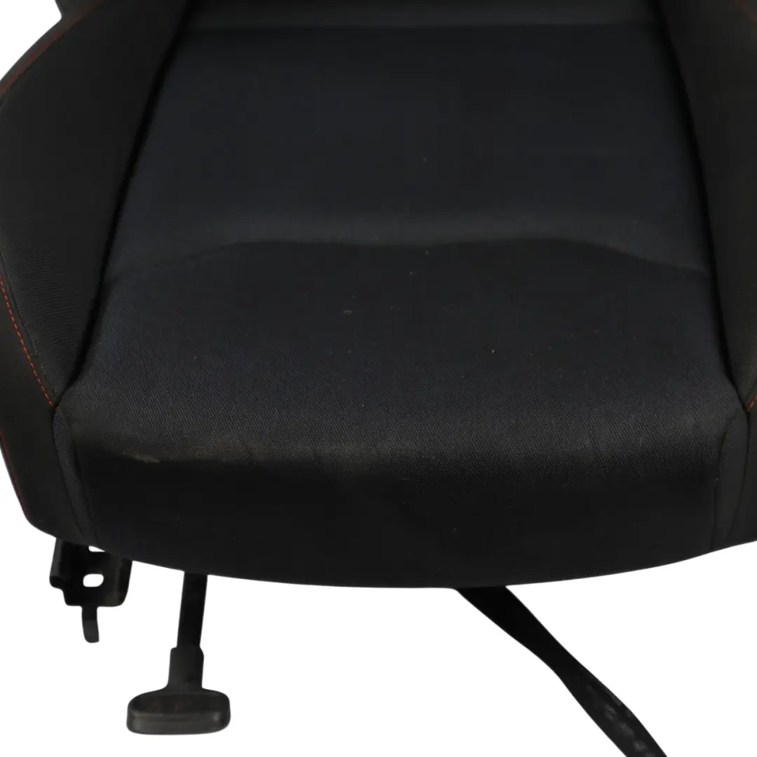 Seat Arona KJ7 Front Seat Cloth Titanium Black Red Thread Left N/S - SKU 6F0881805AN-1 - Part number 6F0881805AN