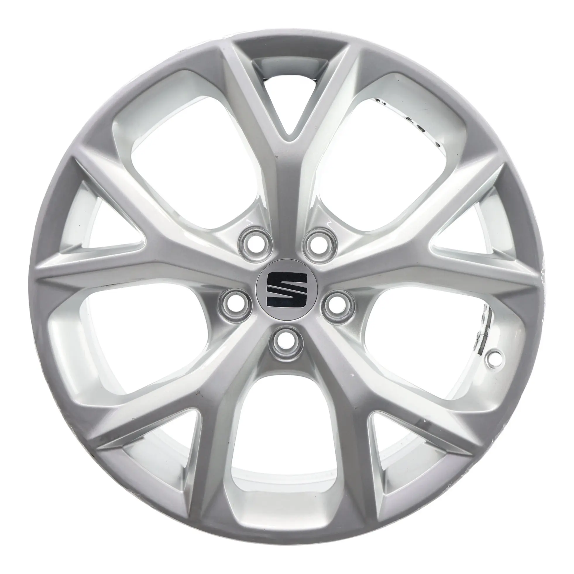 Seat Arona FR KJ7 Silberne Leichtmetallfelge Alufelge 17" 6.5J ET:48 6F9601025H