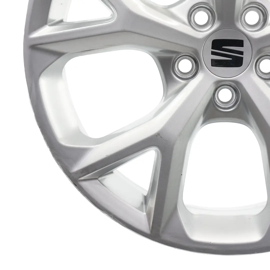 Seat Arona FR KJ7 Argento Cerchio In Lega 17" 6.5J ET:48 - SKU 6F9601025H-1 - Numero di parte 6F9601025H