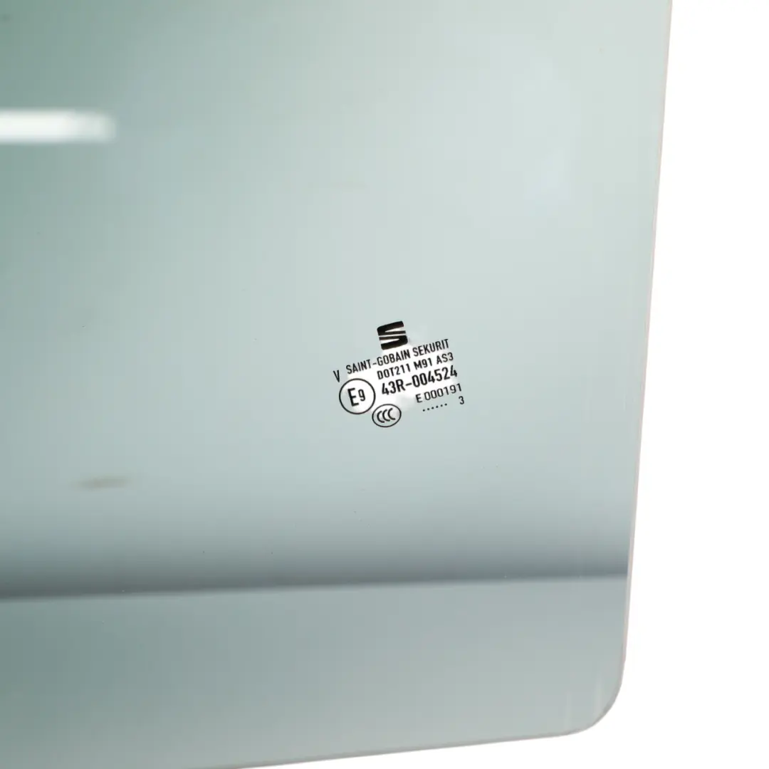 Door Side Window Glass Tinted AS3 Left N/S to Seat Arona KJ7 Rear with Part number 6F9845025C Seat Arona KJ7 Rear Door Side Window Glass Tinted AS3 Left N/S - SKU 6F9845025C - Part number 6F9845025C
