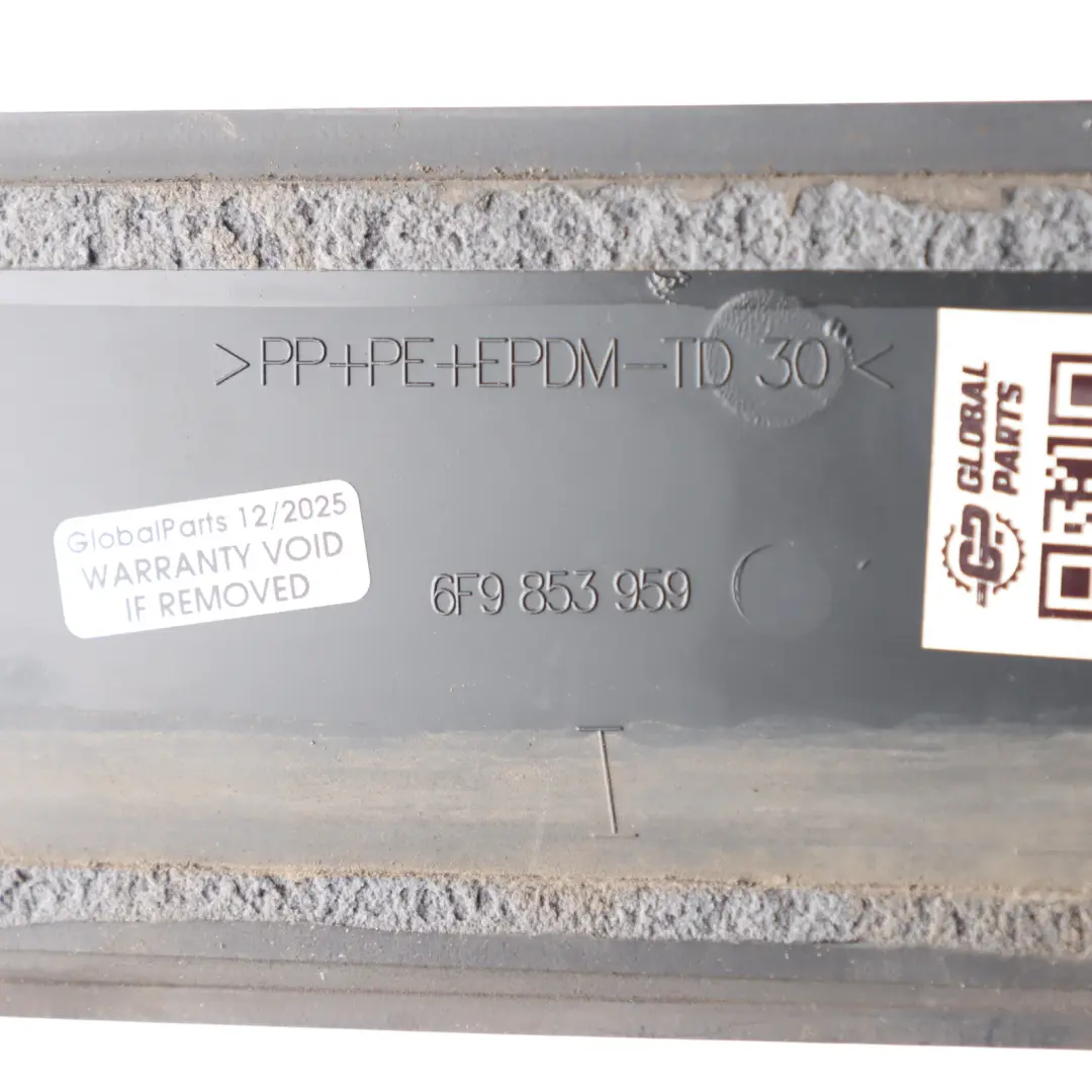 Seat Arona KJ7 Front Door Trim Strip Cover Moulding Black Left N/S - SKU 6F9853959 - Part number 6F9853959