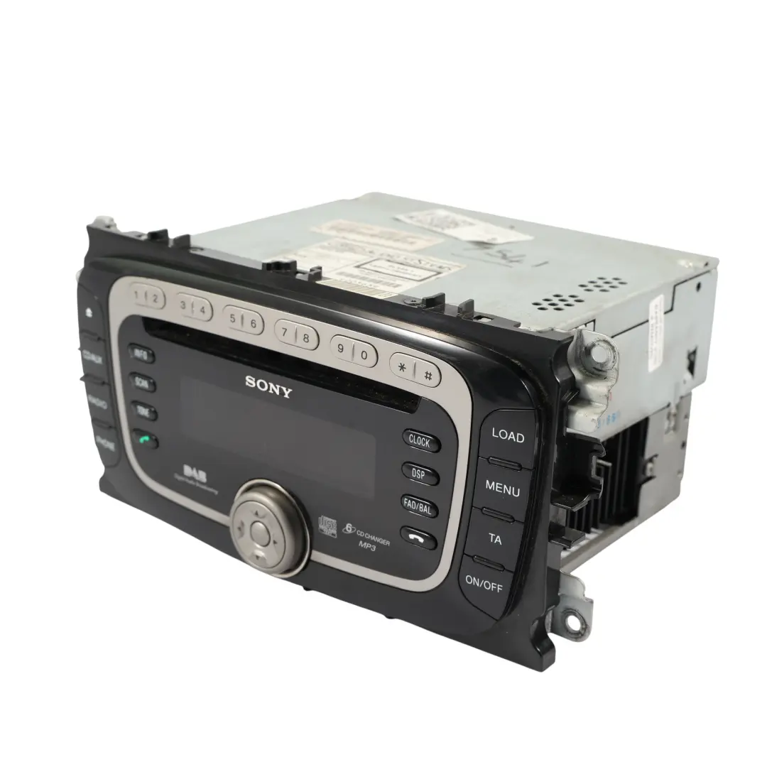 Sony DAB Radio CD Spieler Wechsler 8S7T-18C939-ME für Ford Mondeo IV Galaxy III mit Teilenummer 6M2F-18C821-FD Ford Mondeo IV Galaxy III Sony DAB Radio CD Spieler Wechsler 8S7T-18C939-ME - SKU 6M2F-18C821-FD - Teilenummer 6M2F-18C821-FD