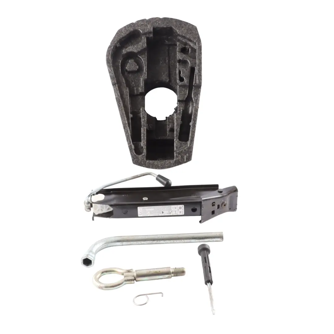Volkswagen Polo 6R Car Lifting Jack Tool Box Foam Wrench Kit Set - SKU 6Q0012115H - Part number 6Q0012115H