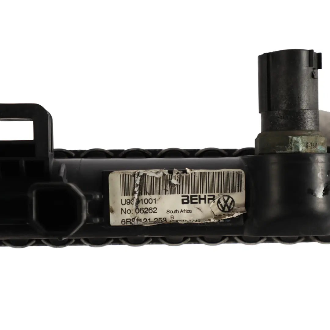 Mk5 Engine Coolant Radiator Cooler 1.2 CGPB to Volkswagen Polo 6R with Part number 6R0121253 Volkswagen Polo 6R Mk5 Engine Coolant Radiator Cooler 1.2 CGPB - SKU 6R0121253 - Part number 6R0121253