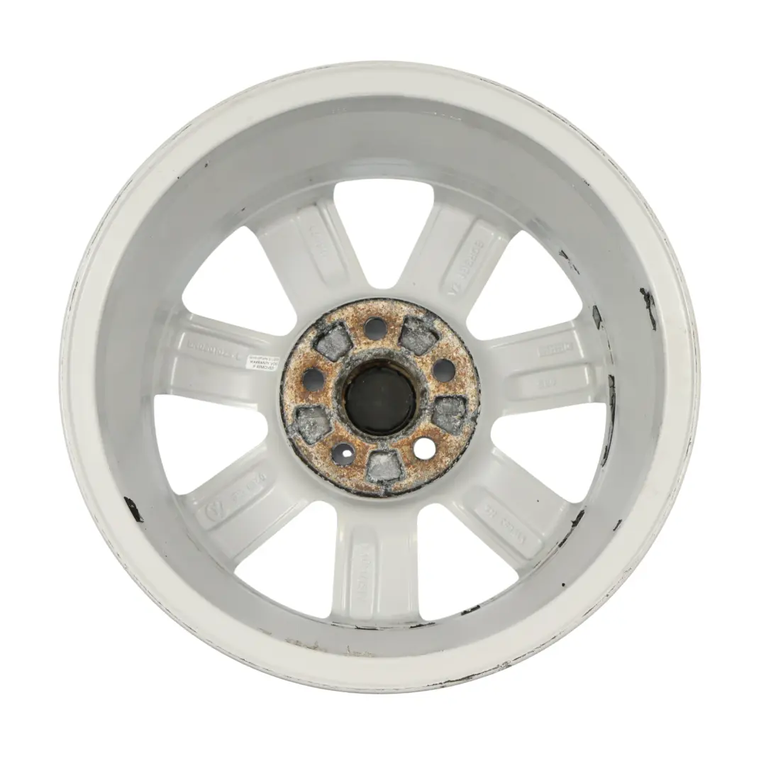 VW Volkswagen Polo 6R Mk5 Jante argentée en alliage 15" ET:40 6J - SKU 6R0601025L-1 - Numéro de pièce 6R0601025L