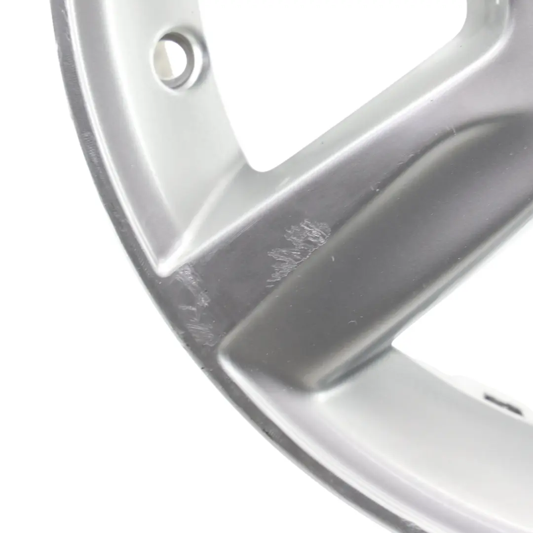 VW Volkswagen Polo 6R Mk5 Silberne Leicht metall felge 15" ET:40 6J - SKU 6R0601025L-1 - Teilenummer 6R0601025L