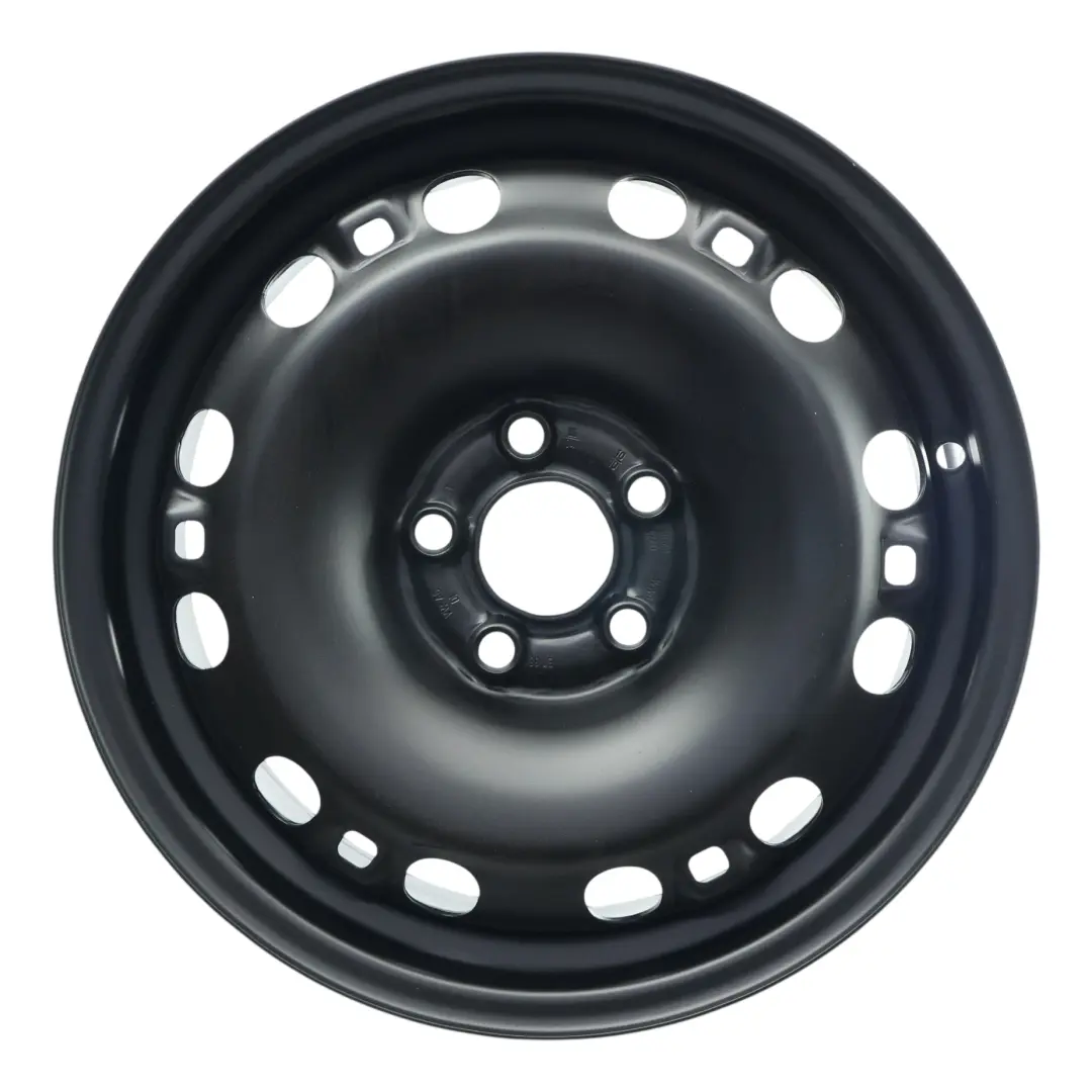 Ersatzrad Stahl 15" 6J ET:38 für VW Volkswagen Polo 6R mit Teilenummer 6R0601027D VW Volkswagen Polo 6R Ersatzrad Stahl 15" 6J ET:38 - SKU 6R0601027D-1 - Teilenummer 6R0601027D