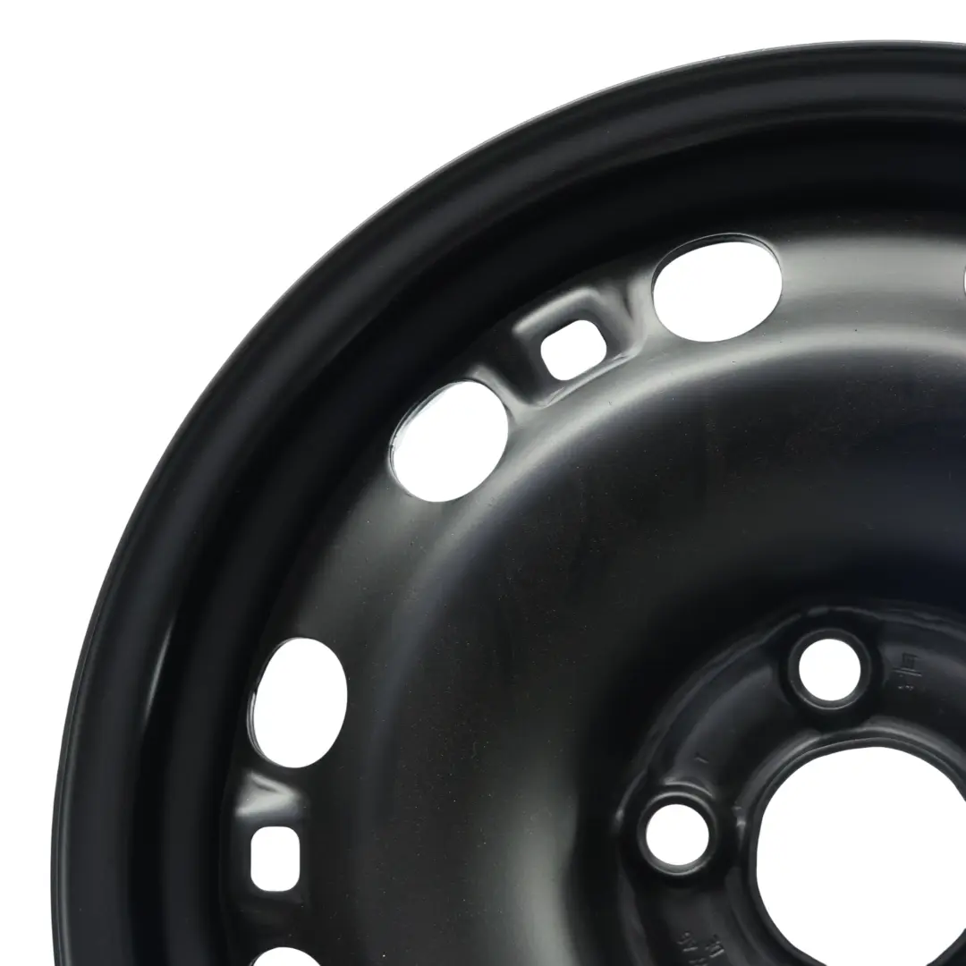 VW Volkswagen Polo 6R Rueda De Repuesto Acero 15" 6J ET:38 - SKU 6R0601027D-1 - Número de pieza 6R0601027D