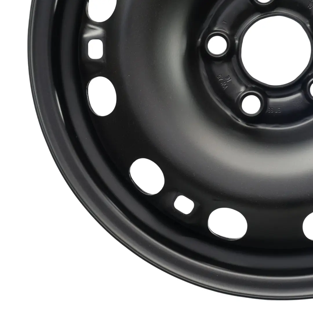 Spare Wheel Steel 15" 6J ET:38 to VW Volkswagen Polo 6R with Part number 6R0601027D VW Volkswagen Polo 6R Spare Wheel Steel 15" 6J ET:38 - SKU 6R0601027D-1 - Part number 6R0601027D