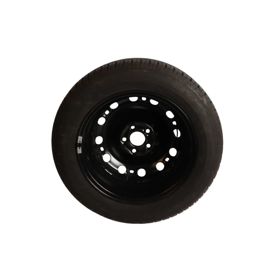 Spare Wheel Steel R15 Tyre Continental 185/60 to VW Volkswagen Polo 6R with Part number 6R0601027D VW Volkswagen Polo 6R Spare Wheel Steel R15 Tyre Continental 185/60 - SKU 6R0601027D-2 - Part number 6R0601027D