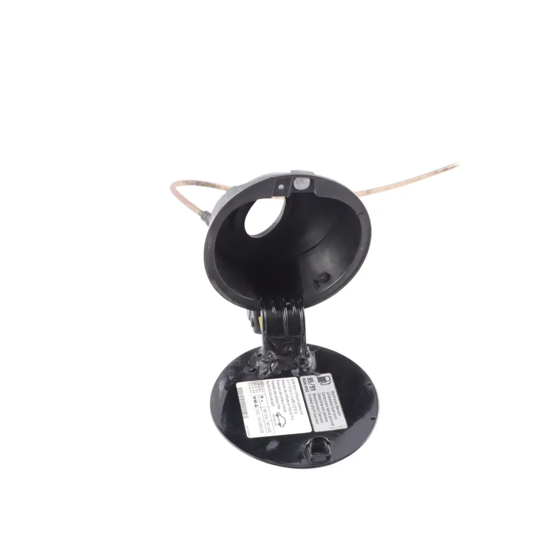 Volkswagen Polo 6R Fuel Filler Cap Flap Deep Black Pearl Effect - C9X - SKU 6R0809857H-DBL - Part number 6R0809857H