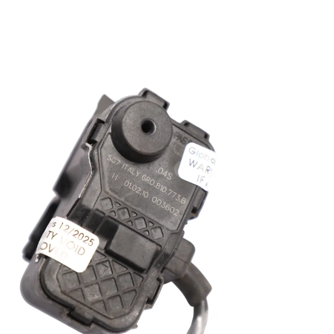 Flap Actuator Solenoid Motor0 Unit to VW Volkswagen Polo 6R Fuel Tank with Part number 6R0810773B VW Volkswagen Polo 6R Fuel Tank Flap Actuator Solenoid Motor0 Unit - SKU 6R0810773B - Part number 6R0810773B