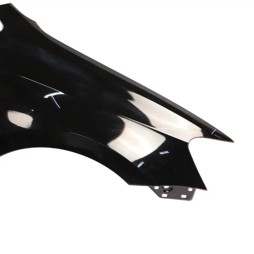 Volkswagen VW Polo Mk5 Side Panel Front Right O/S Wing Fender Deep Black - C9X - SKU 6R0821106J-DBL - Part number 6R0821106J