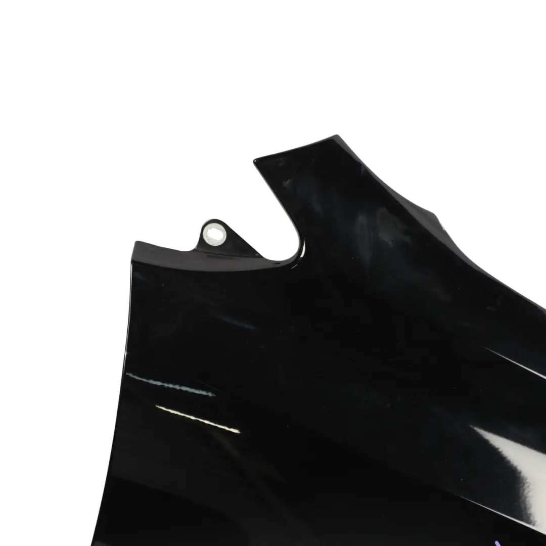 Volkswagen VW Polo Mk5 Side Panel Front Right O/S Wing Fender Deep Black - C9X - SKU 6R0821106J-DBL - Part number 6R0821106J