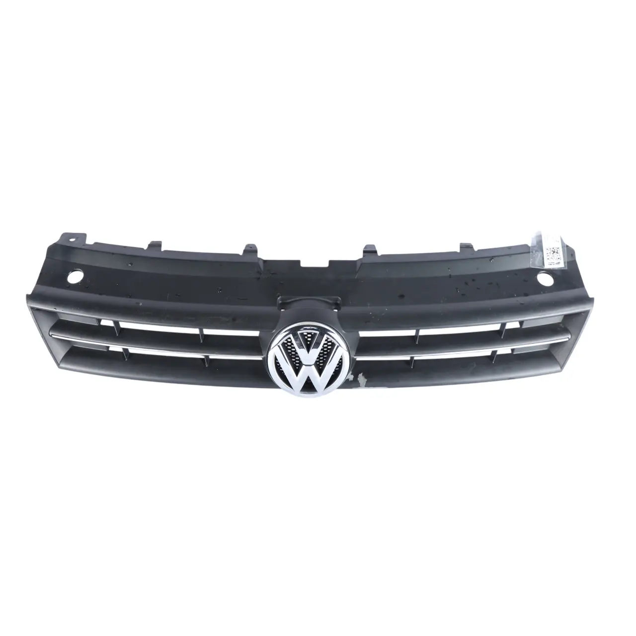 Volkswagen Polo 6R Parachoques Delantero Central Emblema Logotipo 6R0853651C