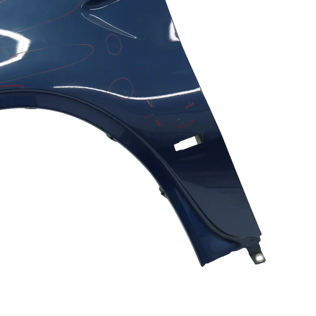 BMW X5 E53 Seitenwand Vorne Links Kotflügel Topasblau Topas Blau - 364 - SKU 7000385-TPB - Teilenummer 7000385