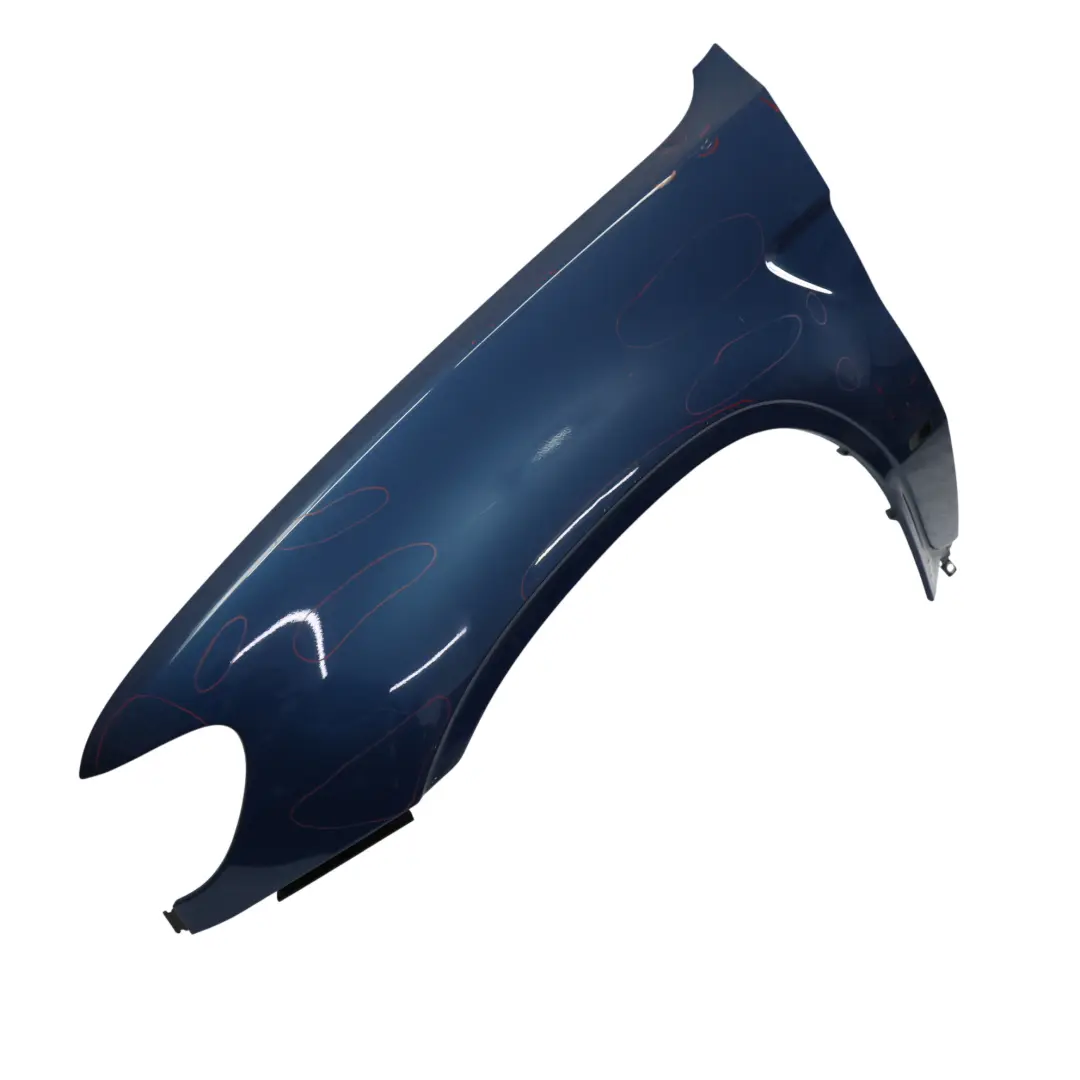 BMW X5 E53 Side Panel Wing Fender Front Left N/S Topasblau Topaz Blue 364 - SKU 7000385-TPB - Part number 7000385