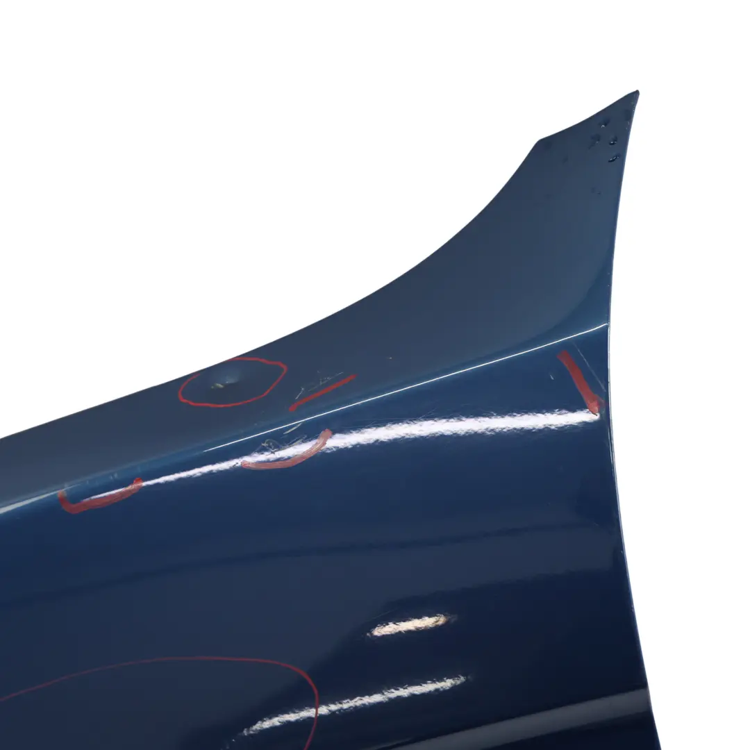 BMW X5 E53 Side Panel Wing Fender Front Left N/S Topasblau Topaz Blue 364 - SKU 7000385-TPB - Part number 7000385