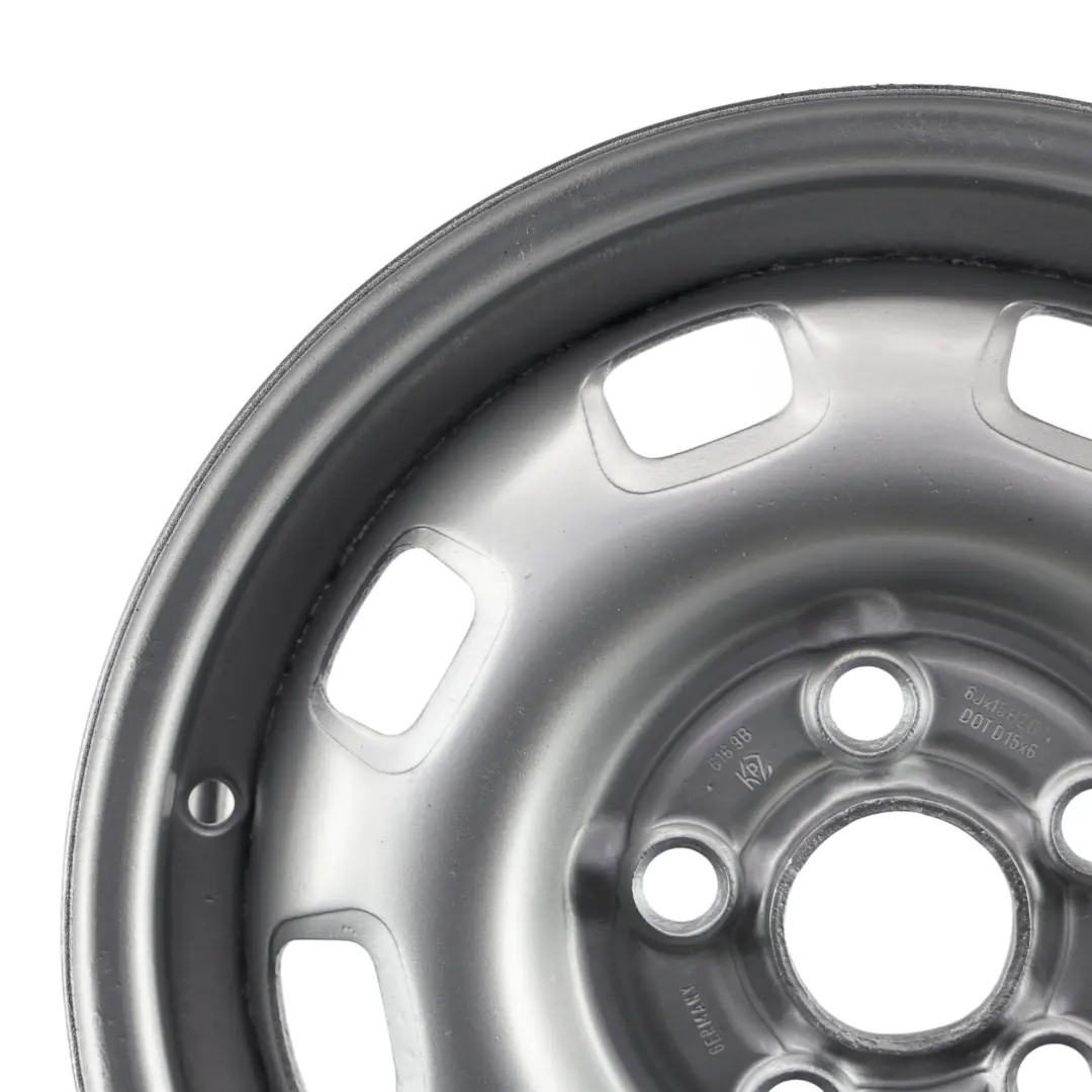 Volkswagen Transporter T6 Wheel Rim Steel 6J 15" ET:44 - SKU 701601027B - Part number 701601027B