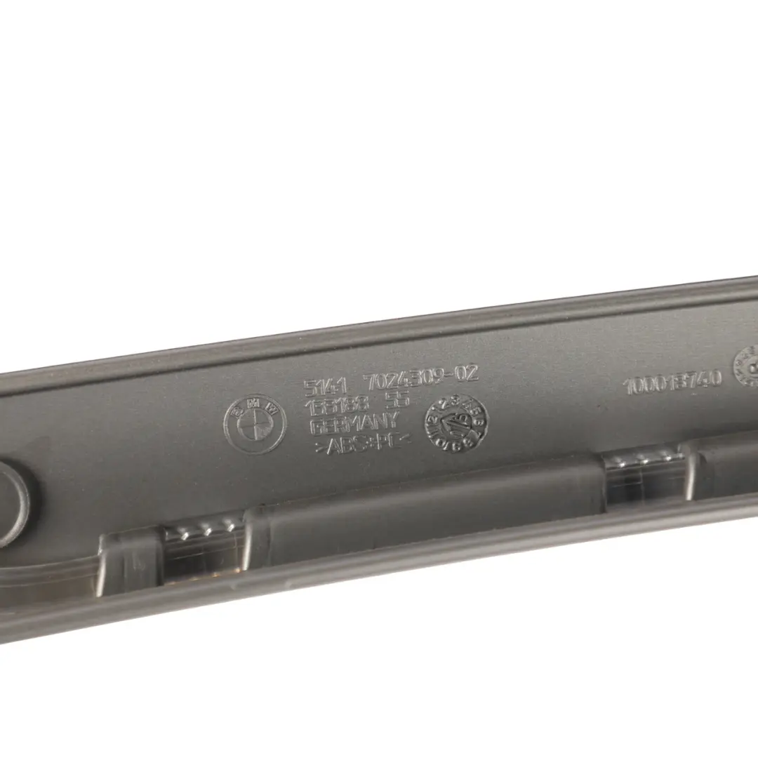 Door Card Trim Optic Decor Strip Panel Door Light Front Left N/S to BMW E65 with Part number 7024309 BMW E65 Door Card Trim Optic Decor Strip Panel Door Light Front Left N/S - SKU 7024309 - Part number 7024309