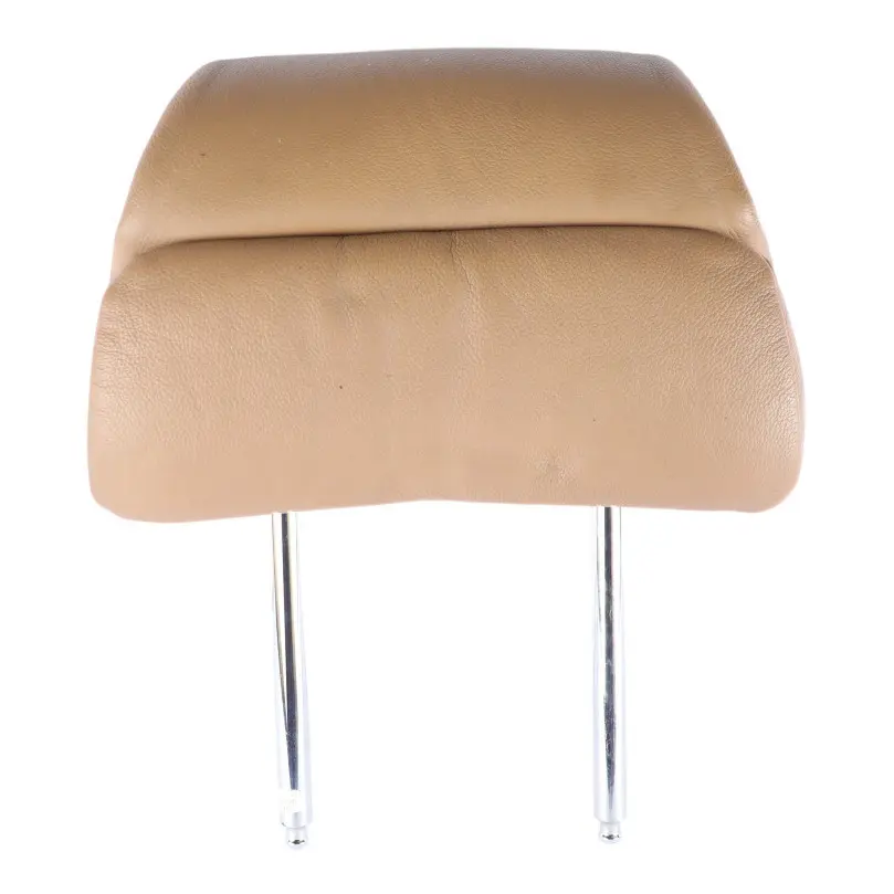 BMW E65 Headrest Leather Beige Rear Seat Right Left N/O/S 7044428