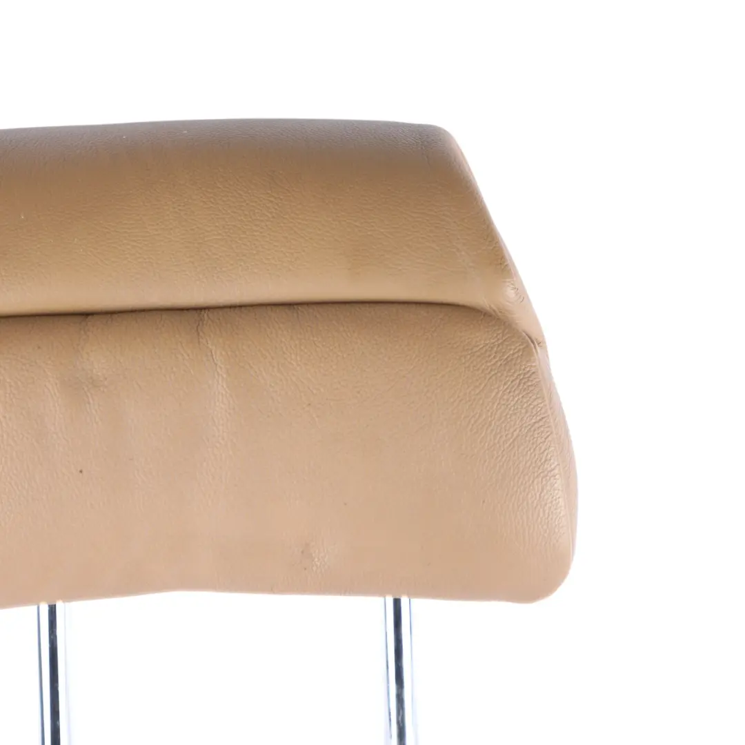 BMW E65 Headrest Leather Beige Rear Seat Right Left N/O/S - SKU 7044428 - Part number 7044428