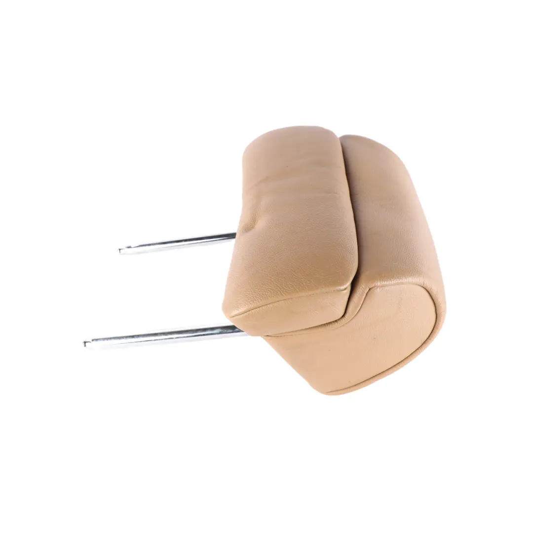 BMW E65 Headrest Leather Beige Rear Seat Right Left N/O/S - SKU 7044428 - Part number 7044428