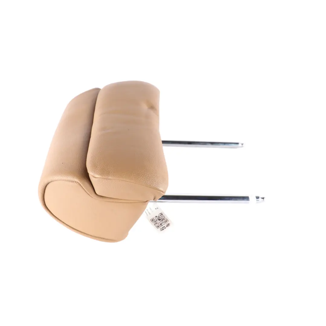 BMW E65 Headrest Leather Beige Rear Seat Right Left N/O/S - SKU 7044428 - Part number 7044428