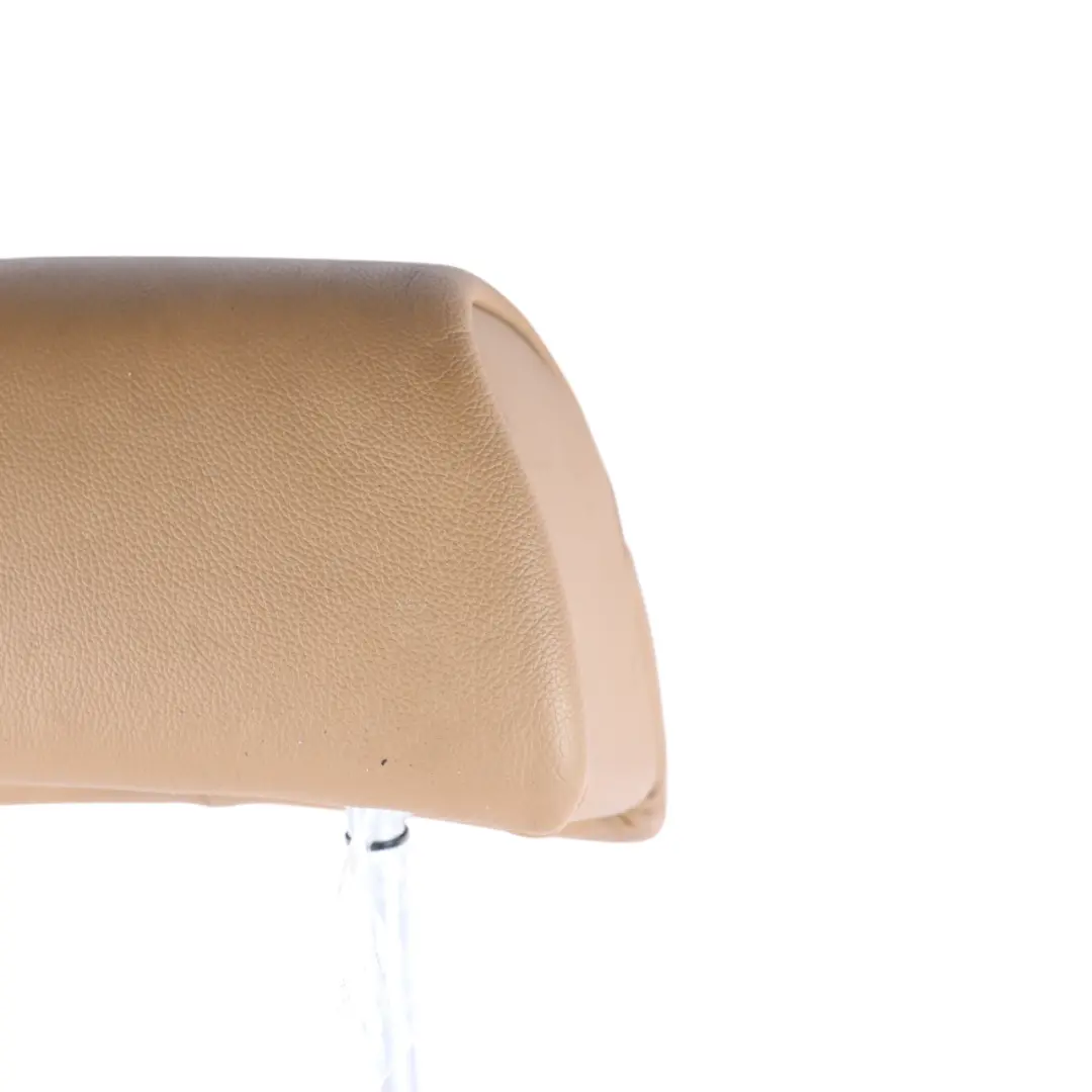 BMW E65 Headrest Leather Beige Rear Seat Right Left N/O/S - SKU 7044428 - Part number 7044428