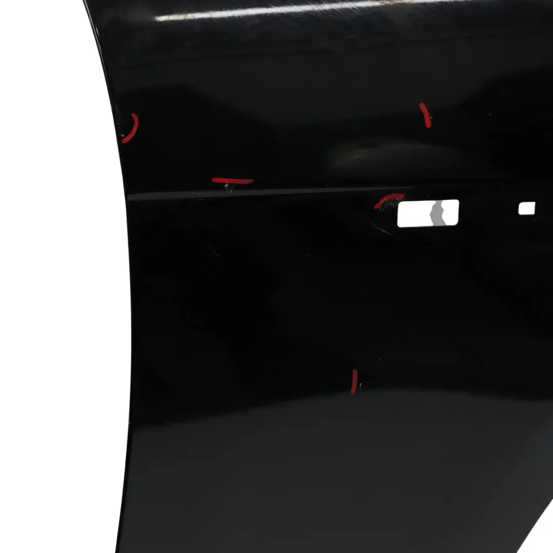 BMW E65 E66 E67 Panneau Latéral Avant Droit Black Sapphire Noir Métallisé - 475 - SKU 7061662-BS - Numéro de pièce 7061662