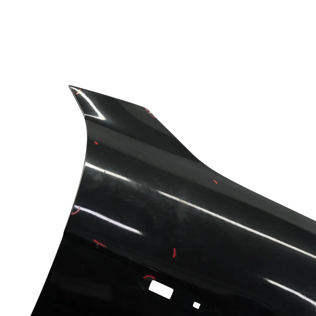 BMW E65 E66 E67 Panneau Latéral Avant Droit Black Sapphire Noir Métallisé - 475 - SKU 7061662-BS - Numéro de pièce 7061662