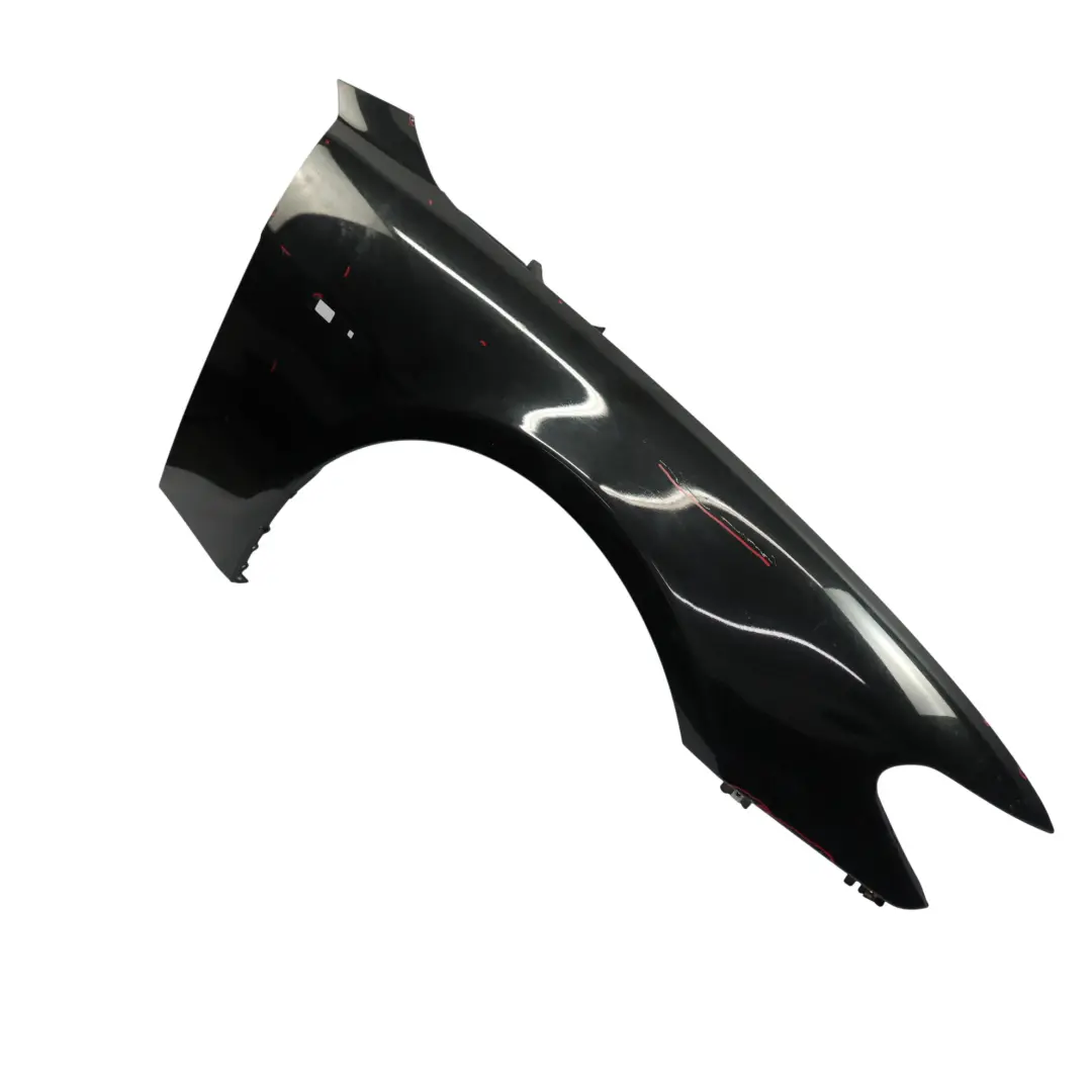 BMW E65 Błotnik Prawy Przód Przedni Black Sapphire Czarny Metalik - 475 - SKU 7061662-BS - Numer Części 7061662