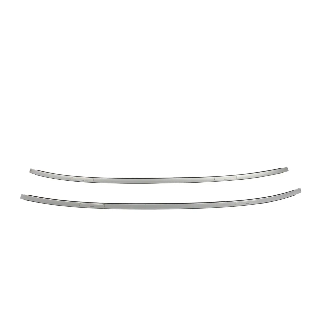 BMW E90 Striscia Tetto Guida Grondaia Destra Sinistra Set Titansilber 354