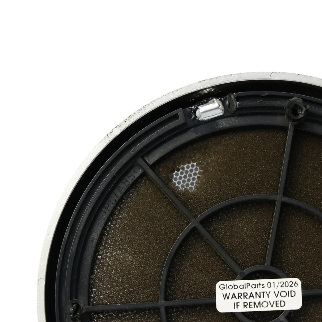 Harman Kardon Loudspeaker Trim Cover to Mini R52 Cabrio Convertible Rear with Part number 7132691 Mini R52 Cabrio Convertible Rear Harman Kardon Loudspeaker Trim Cover - SKU 7132691 - Part number 7132691