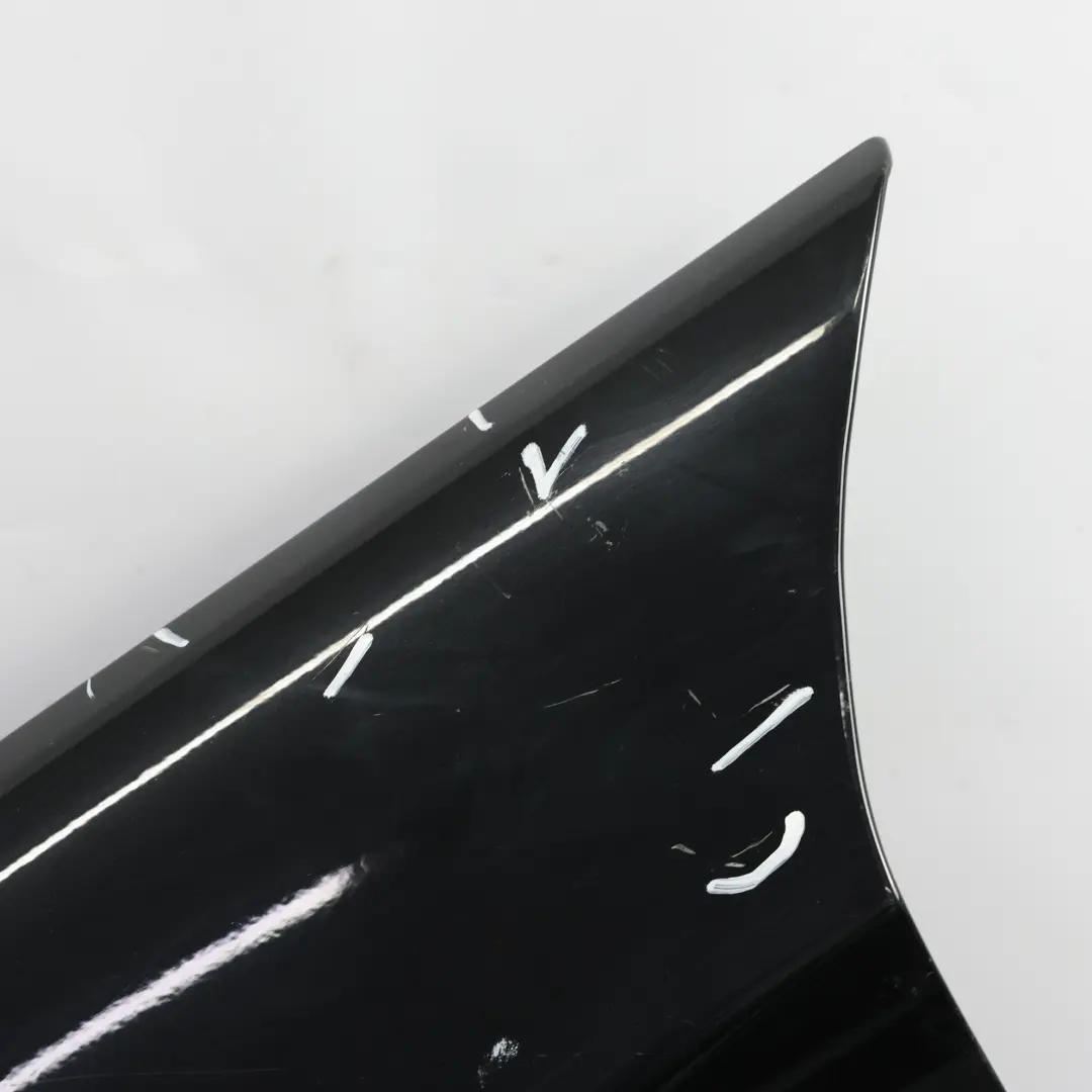 BMW E90 E91 Side Panel Fender Wing Front Left N/S Black Sapphire - 475 - SKU 7135679-BS2 - Part number 7135679