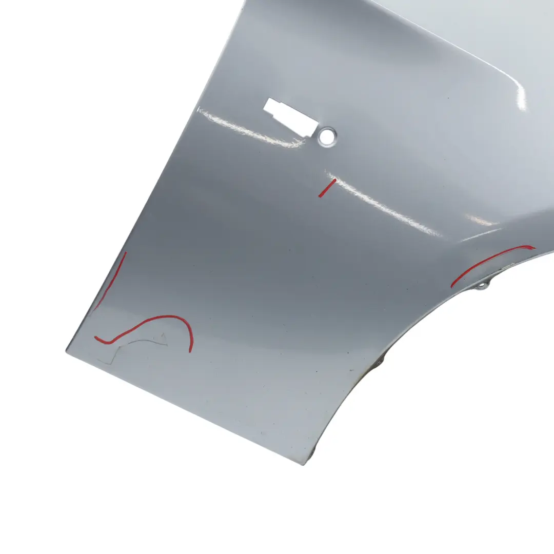 BMW E90 E91 Błotnik Prawy Przedni Bluewater Niebieski Metalik - 896 - SKU 7135680-WB - Numer Części 7135680