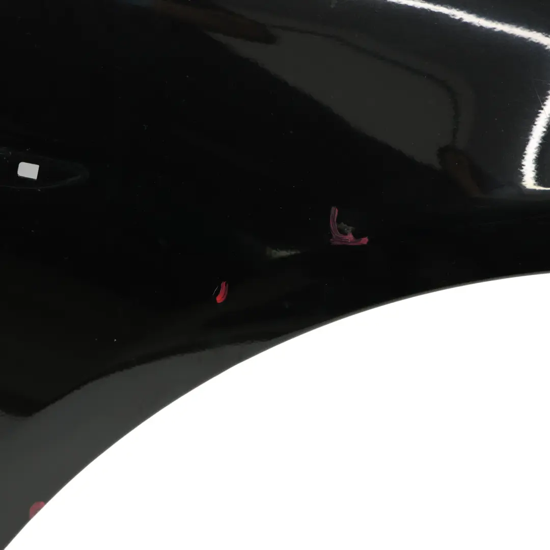 BMW E65 E66 Panel Lateral Delantero Derecho Black Sapphire Negro - 475 - SKU 7138474-BS1 - Número de pieza 7138474