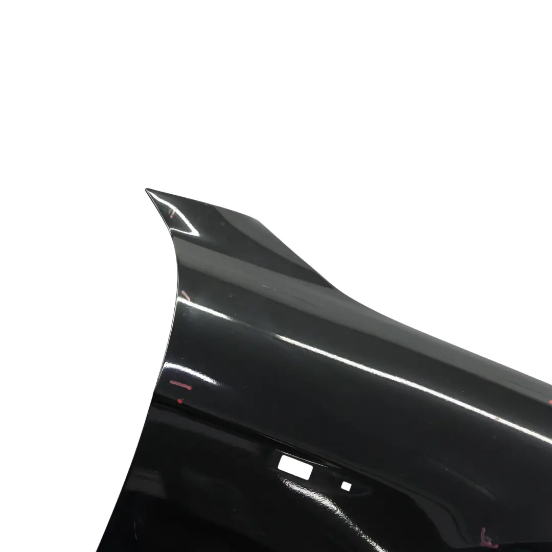 BMW E65 E66 Błotnik Prawy Przedni Black Sapphire Czarny Metalik - 475 - SKU 7138474-BS1 - Numer Części 7138474