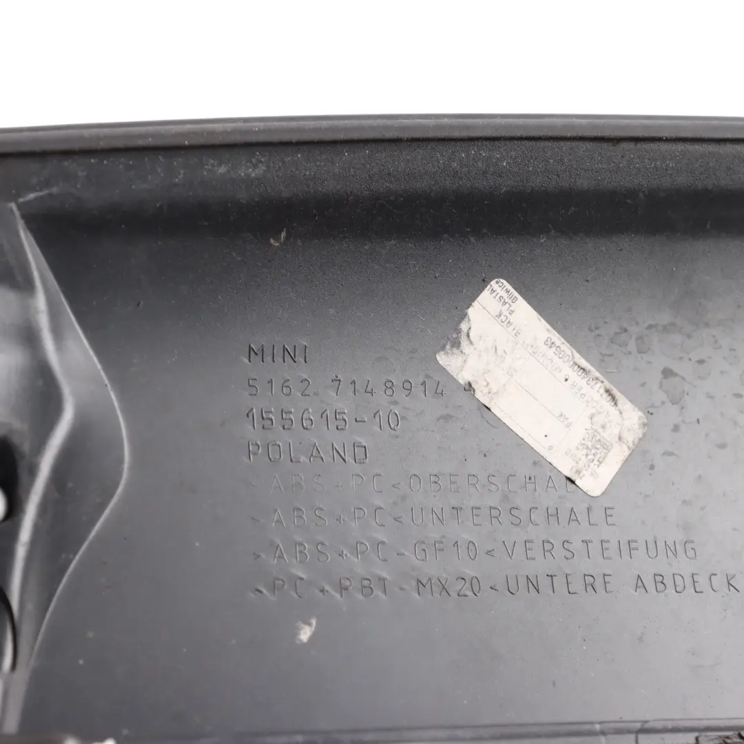 Trunk Spoiler Mini R56 Cooper S Rear Tailgate Midnight Black Metallic - A94 to with Part number 7148914 Trunk Spoiler Mini R56 Cooper S Rear Tailgate Midnight Black Metallic - A94 - SKU 7148914-MNB1 - Part number 7148914