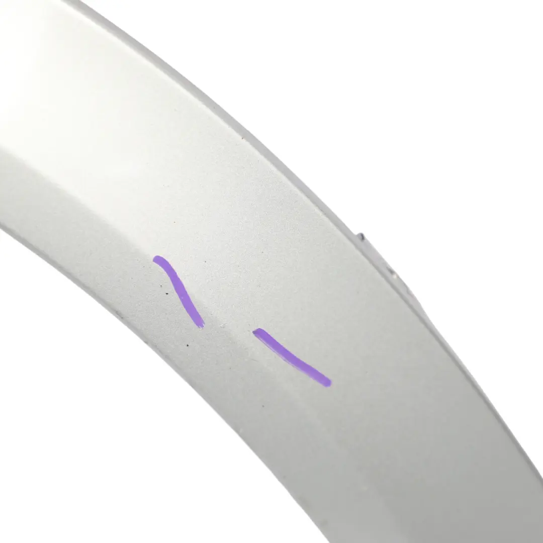 BMW X5 E70 Wheel Arch Fender Front Left N/S Trim Strip Cover Titansilber - 354 - SKU 7158427-TS - Part number 7158427