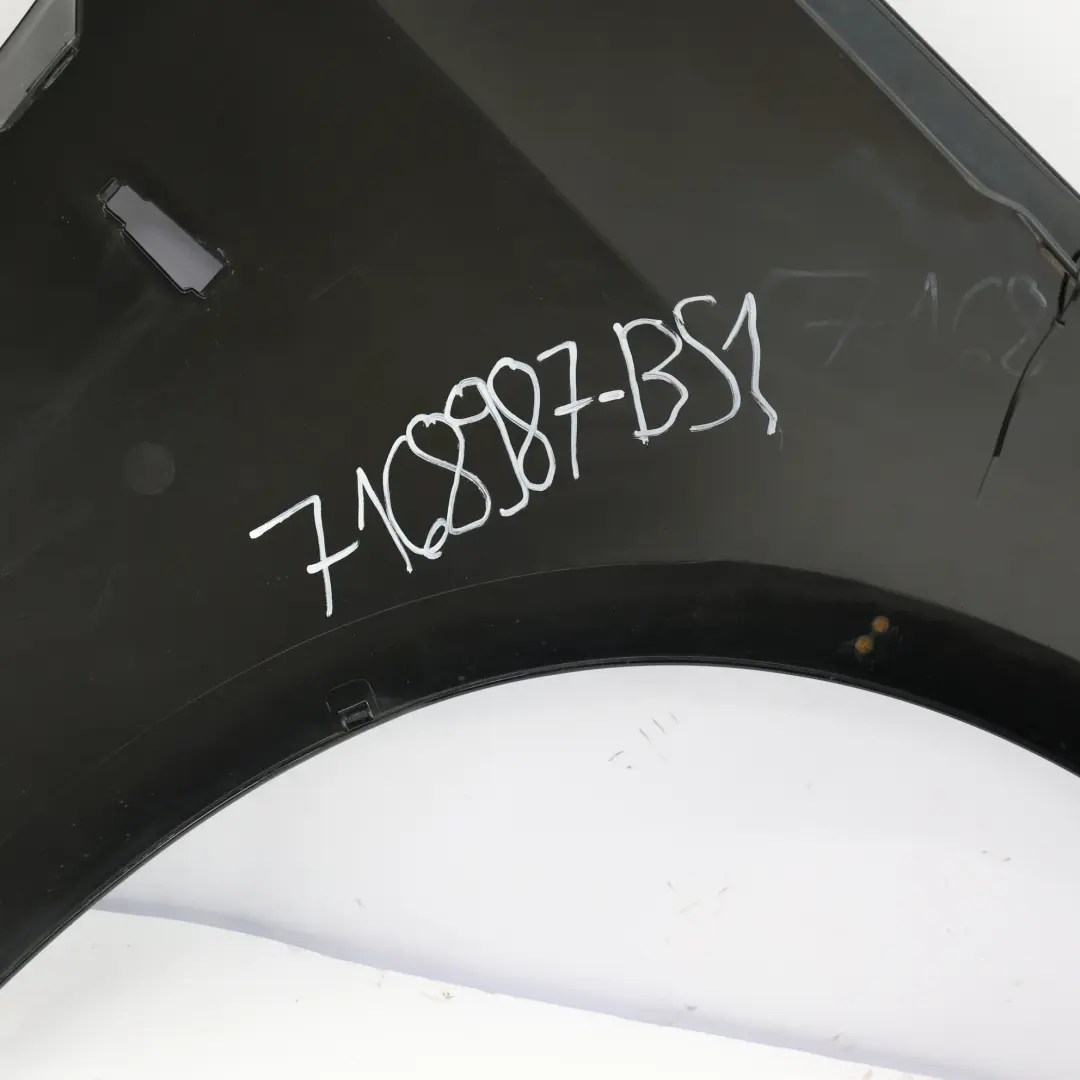 BMW E92 E93 Pannello Laterale Parafango Anteriore Sinistro Black Sapphire - 475 - SKU 7168987-BS1 - Numero di parte 7168987