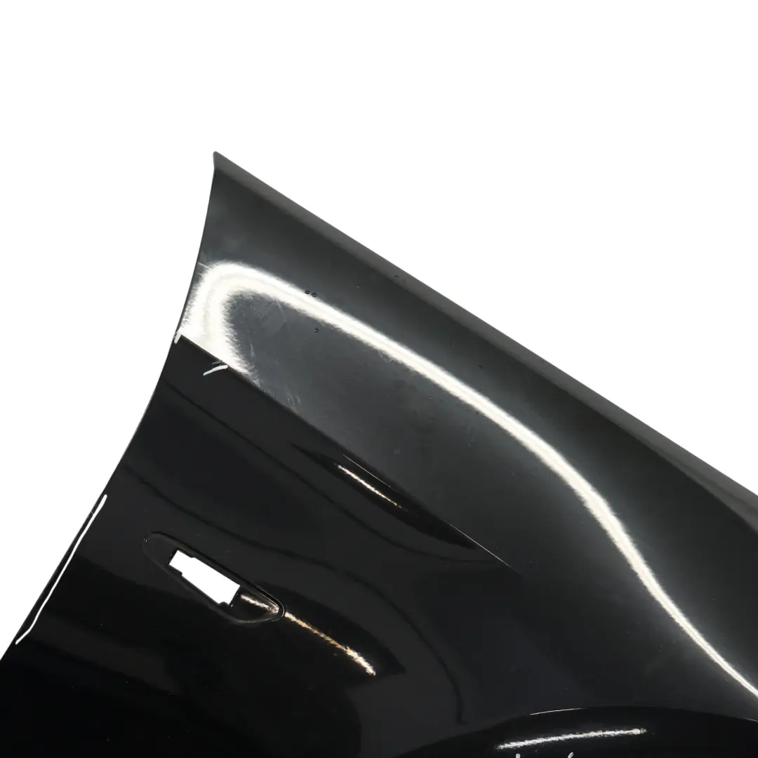 BMW E92 E93 Side Panel Fender Wing Front Right O/S Black Sapphire Metallic - 475 - SKU 7168988-BS - Part number 7168988