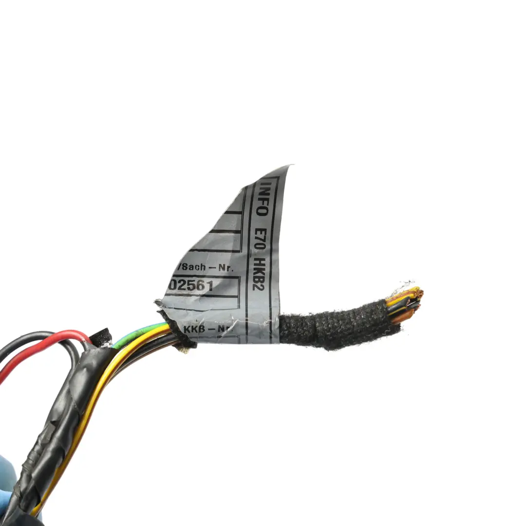 BMW X5 E70 Rücklicht In Der Seitenwand Links Steckdose Verkabelung - SKU 7200817-3 - Teilenummer 7200817